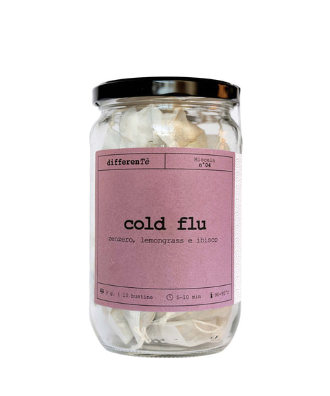 Mix Cold Flu - Zenzero, Lemongrass e Ibisco